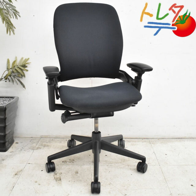 スチールケース リープ USモデル V2 ハンガー 可動肘 2023030603【中古オフィス家具】【中古】
