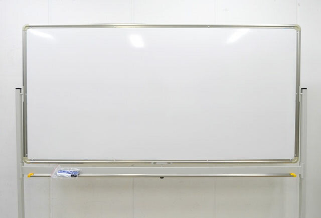 【配送料金見積もり対応となります】脚付きホワイトボード 片面 900×1800 WBK-36【新品商品】【代引き不可】