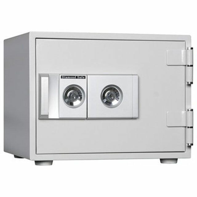 【配送料金見積もり対応となります】ダイヤセーフ 家庭用耐火金庫 2キータイプ DW30-1 W412【新品商品】【代引き不可】