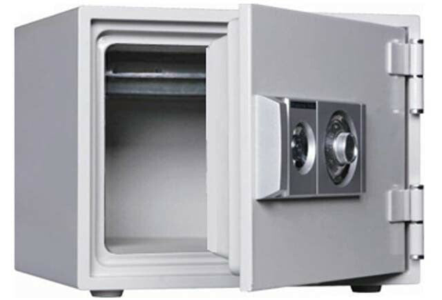 【配送料金見積もり対応となります】ダイヤセーフ プッシュタイプ耐火金庫 MEK34-1 W433【新品商品】【代引き不可】