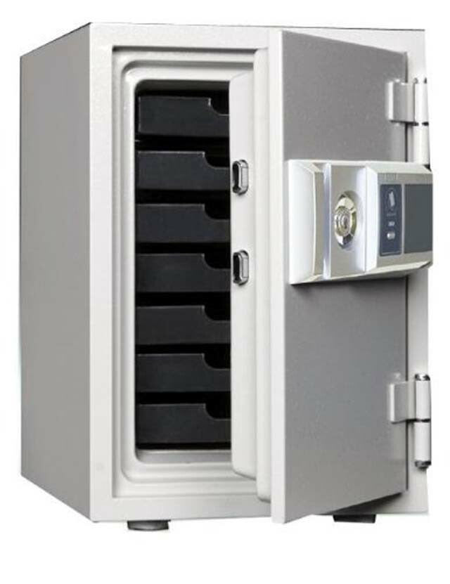 【配送料金見積もり対応となります】ダイヤセーフ カード式耐火金庫 RC50-7 W346【新品商品】【代引き不可】