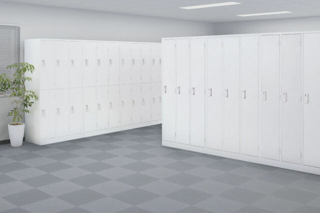 【配送料金見積もり対応となります】国内メーカー製 AKL-W3・3人用ロッカー ホワイト H1790【新品商品】【代引き不可】