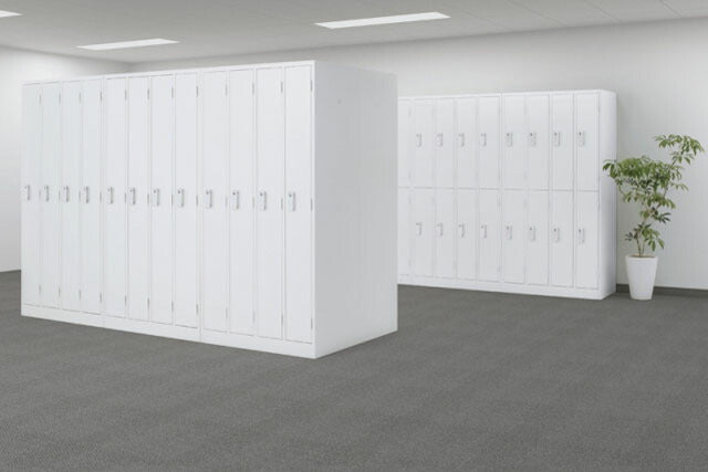 【配送料金見積もり対応となります】国内メーカー製 AKL-W6・6人用ロッカー ホワイト H1790【新品商品】【代引き不可】