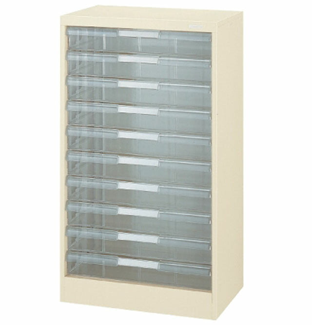 【配送料金見積もり対応となります】生興 SEIKO 整理ケース(プラスチック引出し)A3深型1列10段 A3-1102ET【新品商品】【代引き不可】