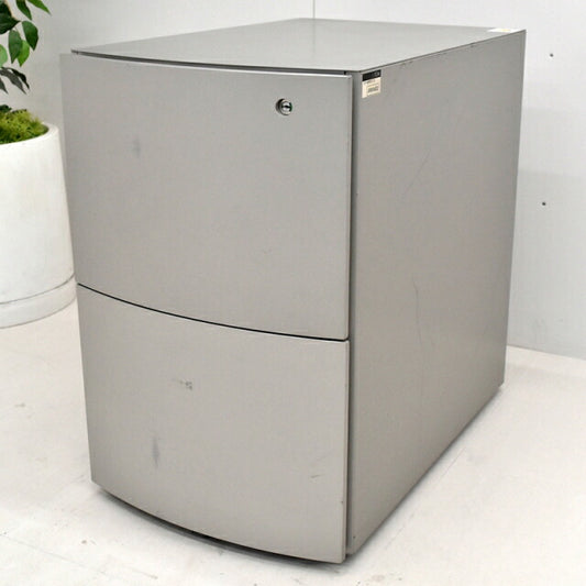 イトーキ インフューズ 2段ワゴン W395 2016111606【中古オフィス家具】【中古】