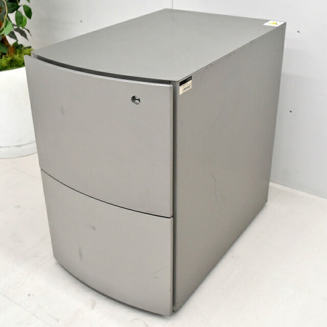 イトーキ インフューズ 2段ワゴン W395 2016111606【中古オフィス家具】【中古】