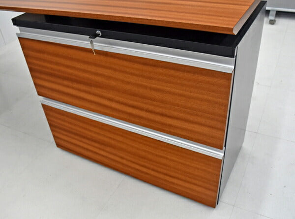 コクヨ SAIBIシリーズ デスクシステム+書庫+ワードローブセット H2150 2017032301【中古オフィス家具】【中古】