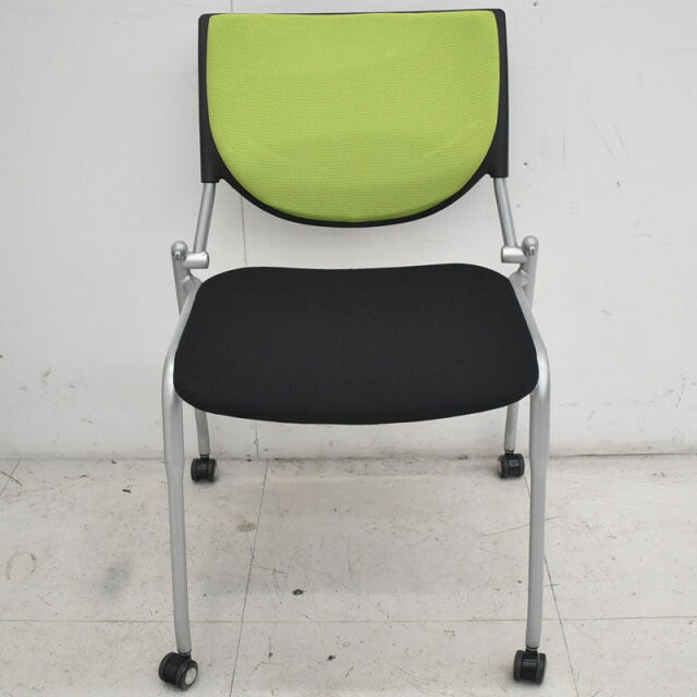 オカムラ  ミーティングチェア プロスタック 2019081702【中古オフィス家具】【中古】