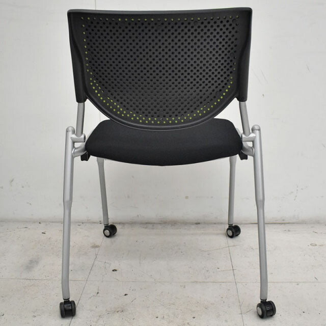 オカムラ  ミーティングチェア プロスタック 2019081702【中古オフィス家具】【中古】