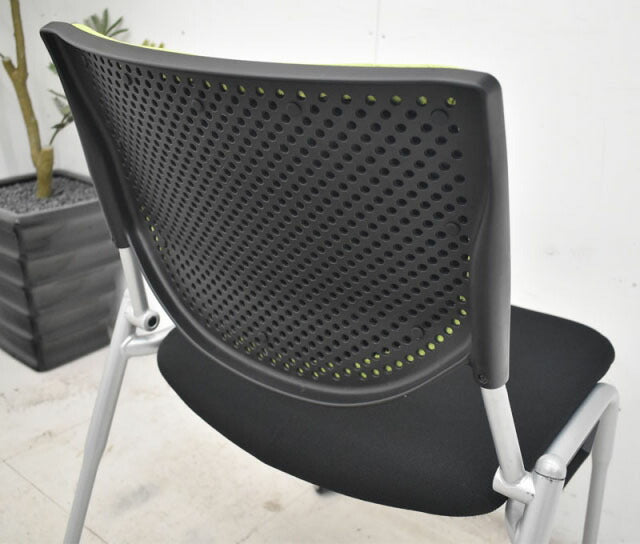 オカムラ  ミーティングチェア プロスタック 2019081702【中古オフィス家具】【中古】