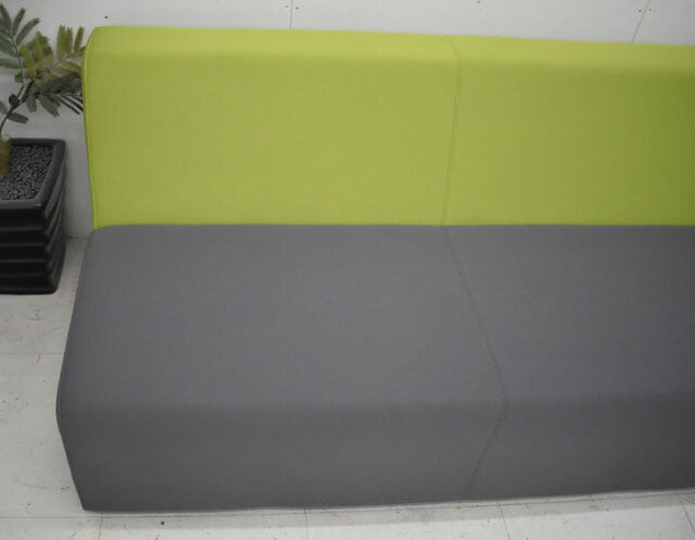 スチールケース turnstone ソファ2人掛けセット W860 2019091405【中古オフィス家具】【中古】
