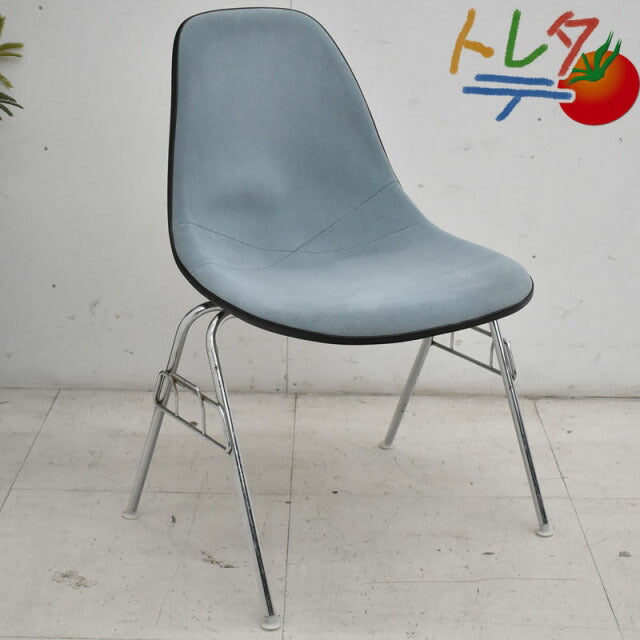 ハーマンミラー サイドシェル スタックベース ライトグレー 2019120905【中古オフィス家具】【中古】