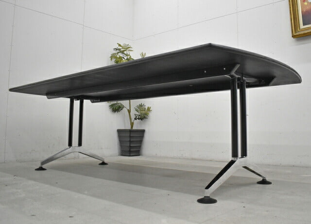 ウィルクハーン　ロゴン　大型ミーティングテーブル W2400　2020040402【中古オフィス家具】【中古】