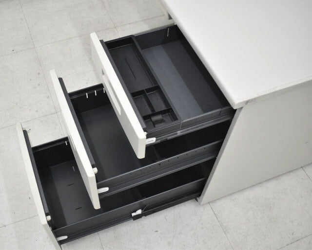 コクヨ BS107 片袖机 W1000 2020062607【中古オフィス家具】【中古】