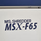 明光商会　シュレッダー　MSX-F65　W500　2023080201【中古オフィス家具】【中古】