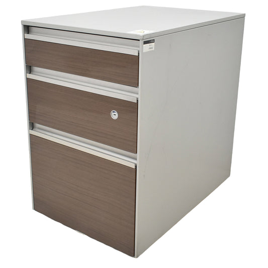 【中古】イトーキ　インクルード　３段ワゴン　幅395　2025102404【中古オフィス家具】