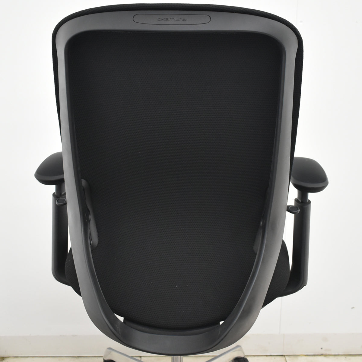 【中古】オカムラ　シルフィー　ハイバック　可動肘　バックカーブアジャスト　前傾機能　ポリッシュ　2025102701【中古オフィス家具】