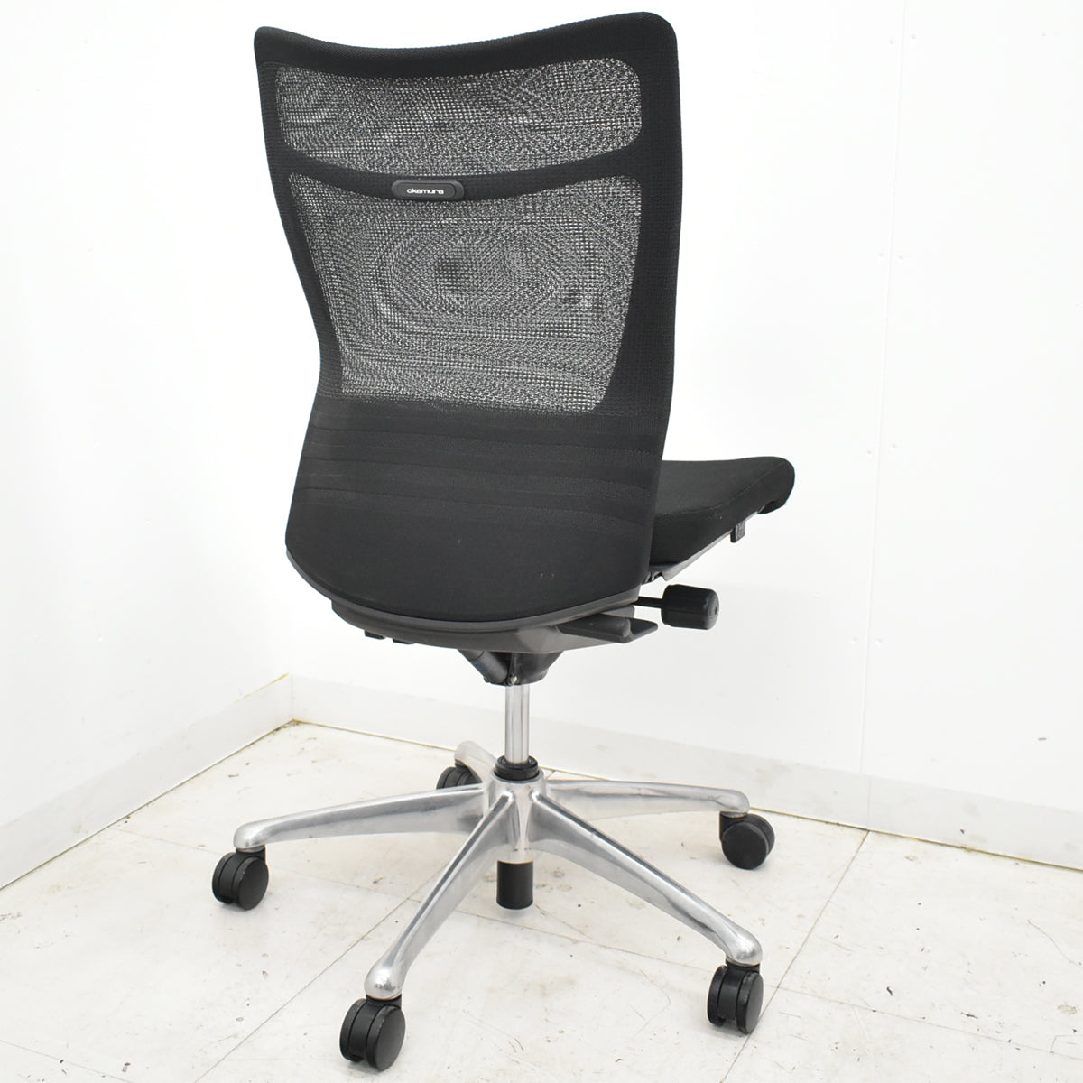 【中古】オカムラ　フィーゴ メッシュEX　肘なし　2025102705【中古オフィス家具】