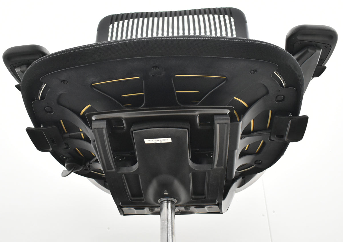 【中古】Knoll　ジェネレーション　可動肘（ハイパフォーマンス肘）ブラック脚　2025102905【中古オフィス家具】