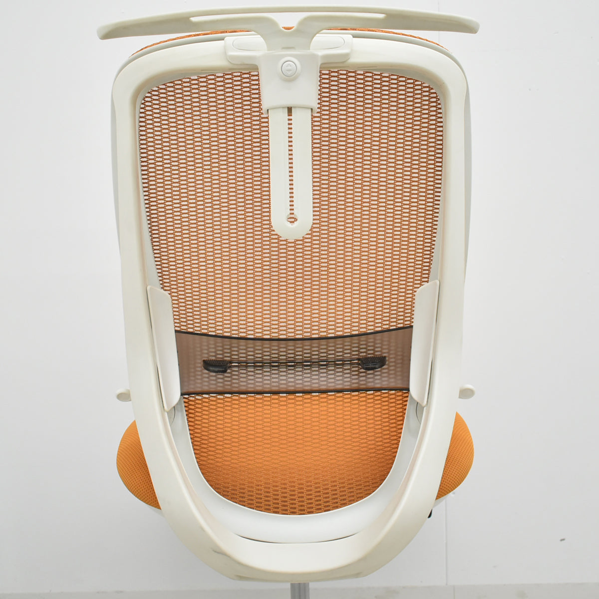 【中古】オカムラ　シルフィー　ハイバック　肘なし　バックカーブアジャスト　前傾機能　ランバーサポート　ポリッシュ　2025103101【中古オフィス家具】