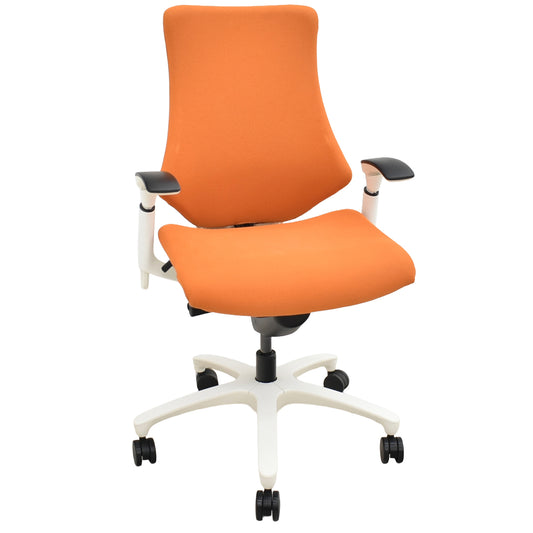 【中古】イトーキ　ｆ・エフチェア　ハイバック　可動肘　2025110503【中古オフィス家具】