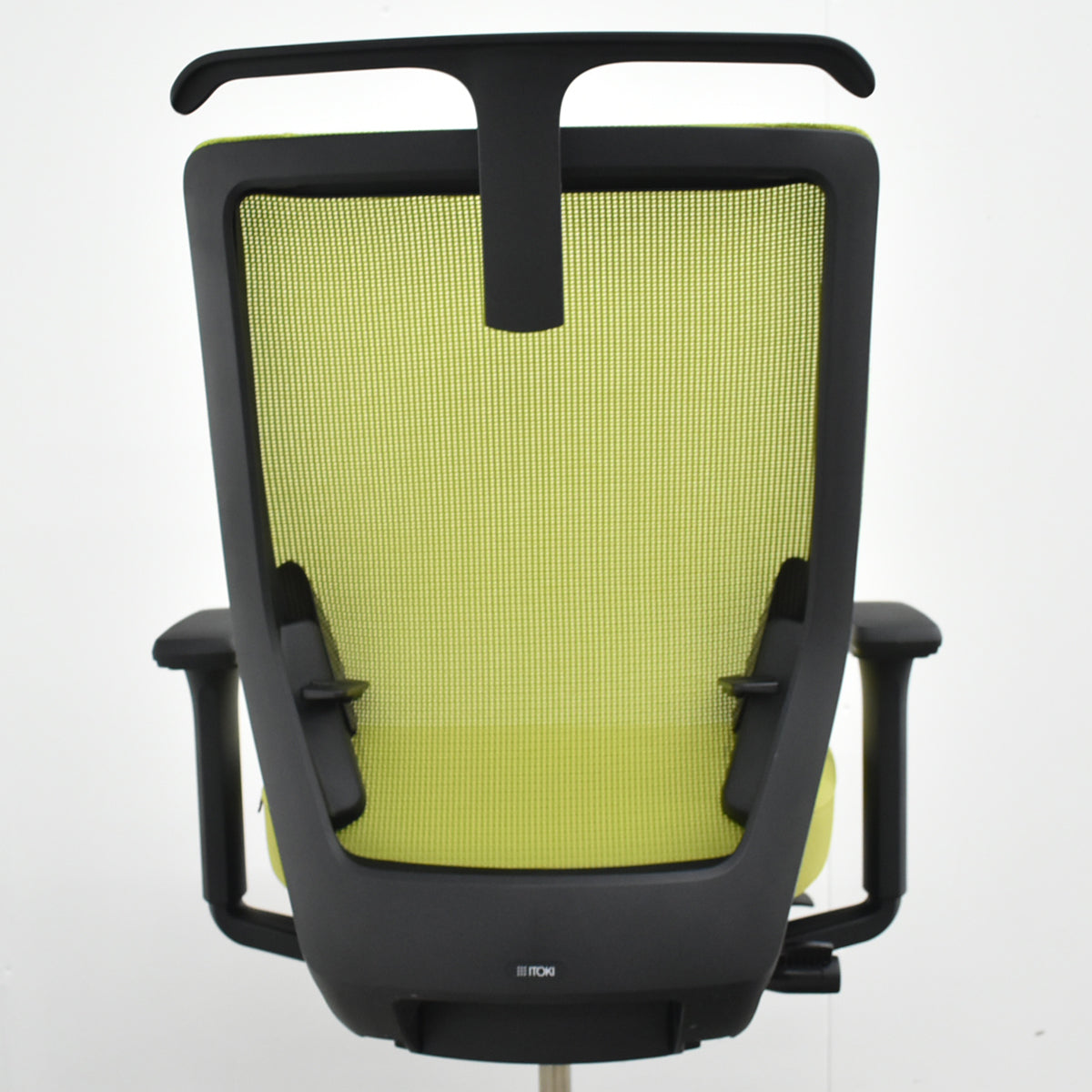 【中古】イトーキ　ミレッザ　ハイバック　可動肘　オートマチックランバーテンション　シルバー脚　2019年製　2025110504【中古オフィス家具】