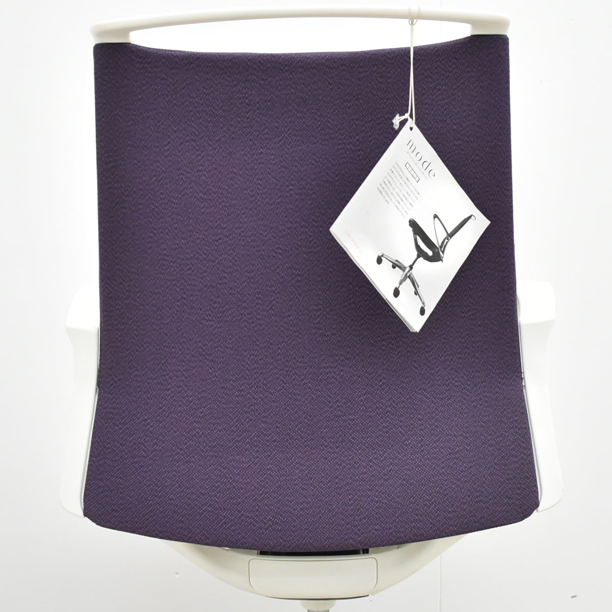 【中古】オカムラ　モードチェア　ローバック　固定肘　ポリッシュ　2025110602【中古オフィス家具】