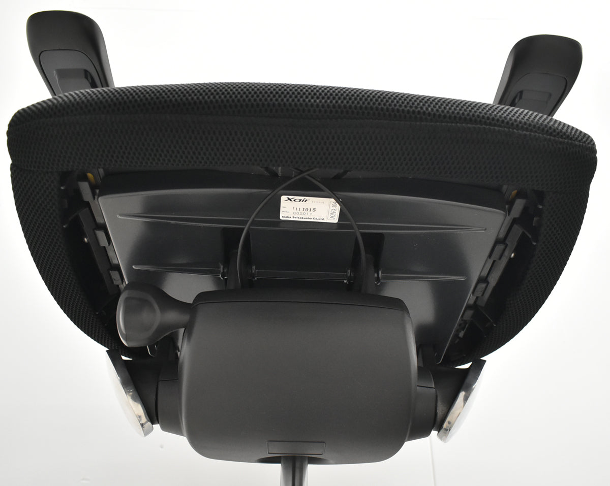 【中古】イナバ　エクセア　可動肘　エアランバーサポート　ポリッシュ　2025110604【中古オフィス家具】