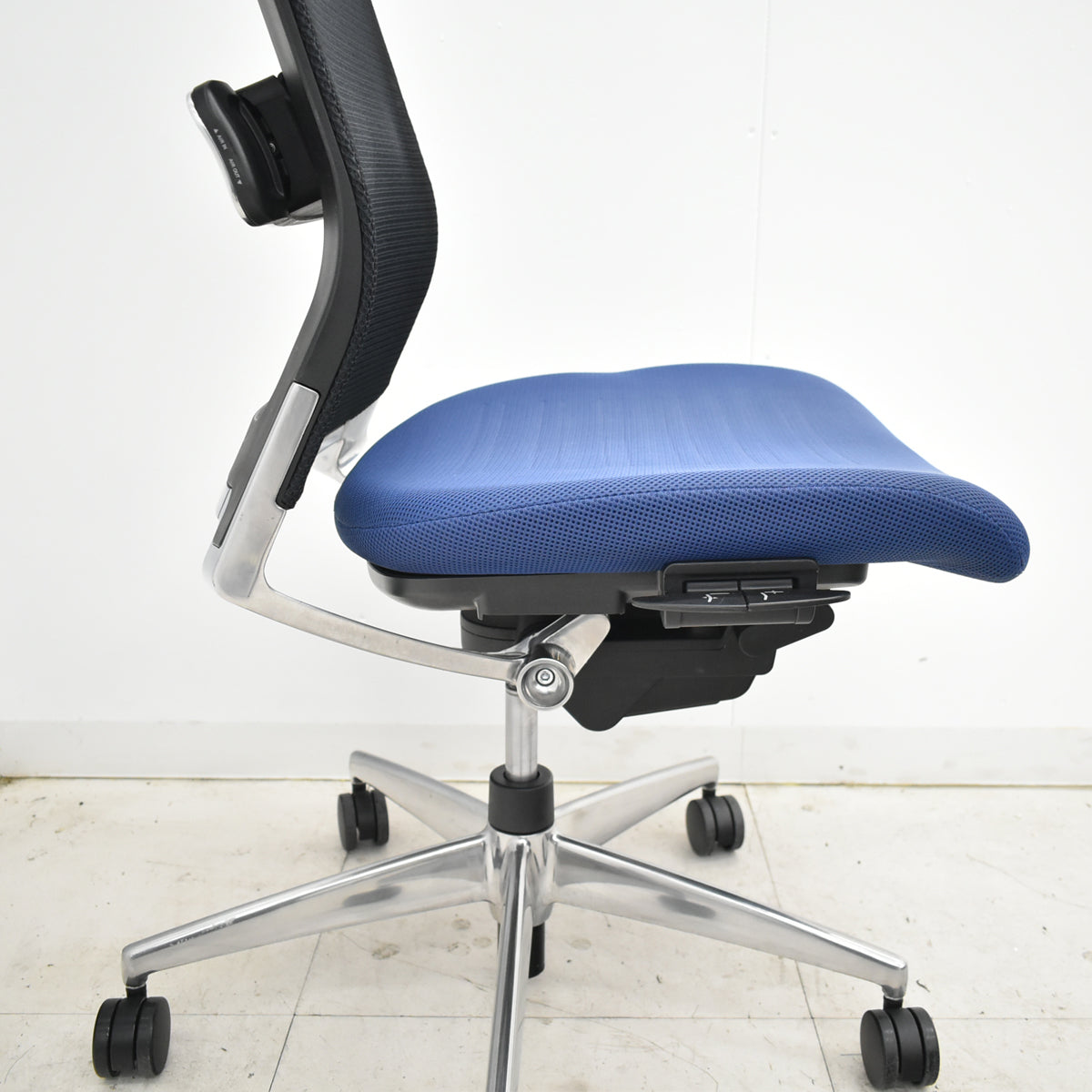 【中古】コクヨ　エアフォート　肘なし　エアランバーサポート　ポリッシュ　2025110605【中古オフィス家具】