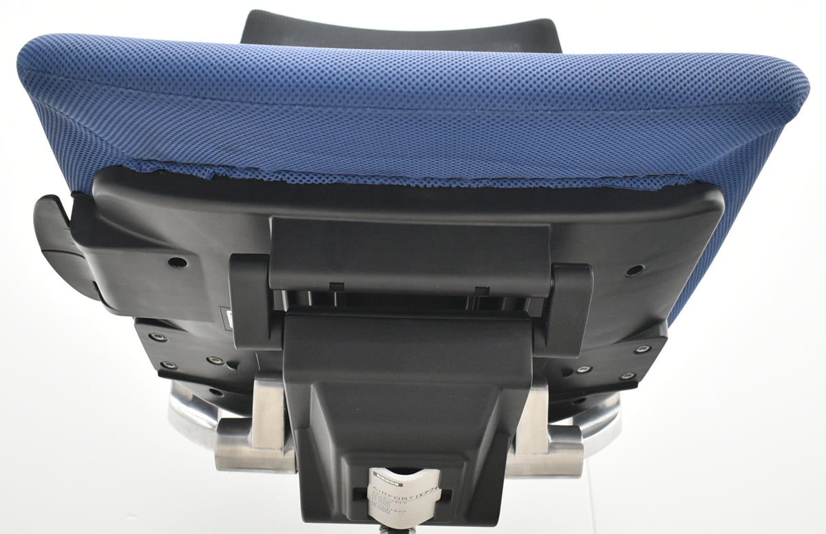 【中古】コクヨ　エアフォート　肘なし　エアランバーサポート　ポリッシュ　2025110605【中古オフィス家具】