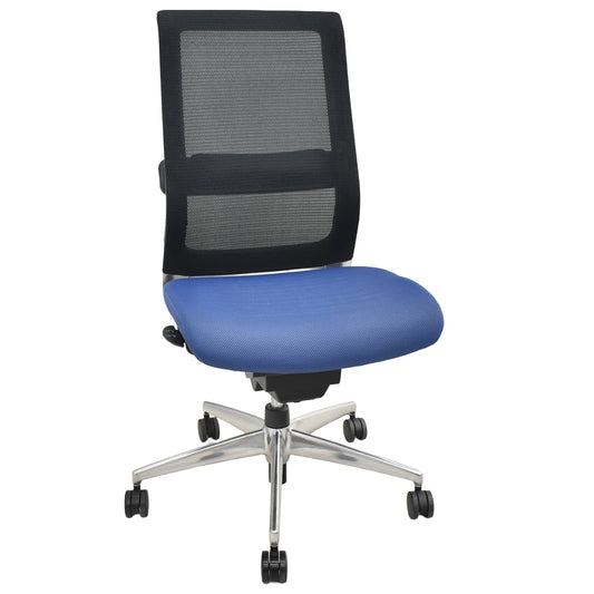 【中古】コクヨ　エアフォート　肘なし　エアランバーサポート　ポリッシュ　2025110605【中古オフィス家具】