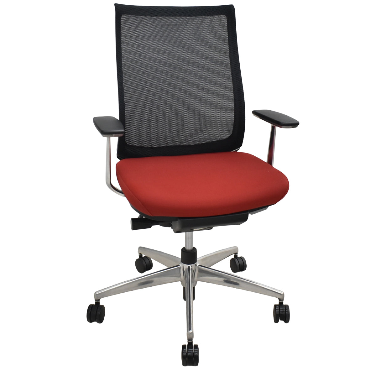 【中古】コクヨ　ベゼル　固定肘　ポリッシュ　2025110606【中古オフィス家具】