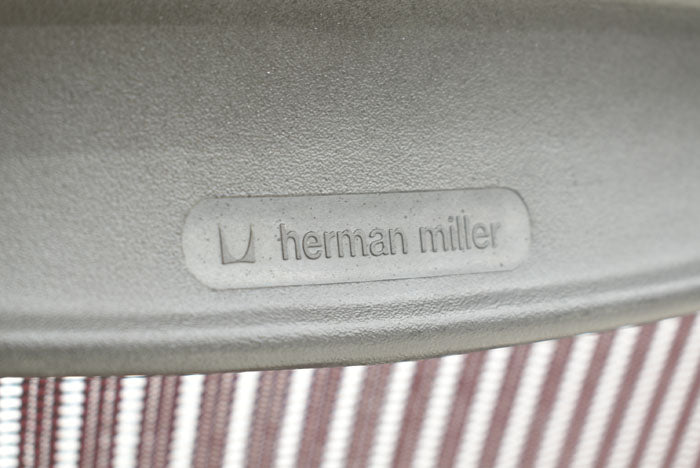 ハーマンミラー　Hermanmilller アーロンチェア　フル装備　Bサイズ　ランバーサポート　2023062701【中古オフィス家具】【中古】