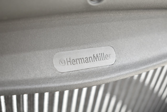 【中古】ハーマンミラー　Hermanmilller アーロンチェア　Aサイズ　フル装備　ポスチャーフィット　肘レバータイプ　2024060803【中古オフィス家具】