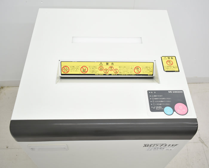 【中古】明光商会　MSシュレッダー　MSD-F31SF　W500　2024092601【中古オフィス家具】