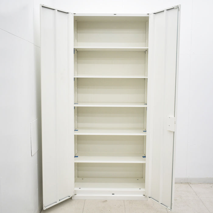 【中古】オカムラ　SAデュオライン　両開き書庫　W900　2025010603【中古オフィス家具】