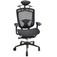 【中古】オカムラ　コンテッサ　可動肘　ヘッドレスト　ランバーサポート　ハンガー　2025041204【中古オフィス家具】