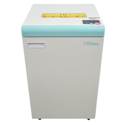 【中古】明光商会　MSシュレッダー　V-F31CFKII　幅500　2018年製　2025043004【中古オフィス家具】