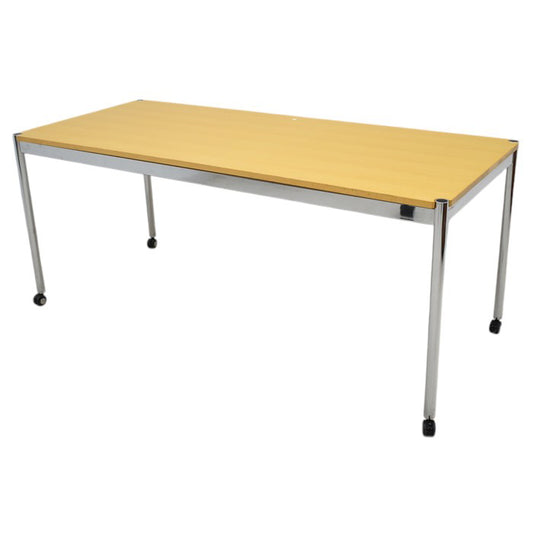 【中古】USM Haller　ハラーテーブル　キャスター付　幅1750　2025050803【中古オフィス家具】