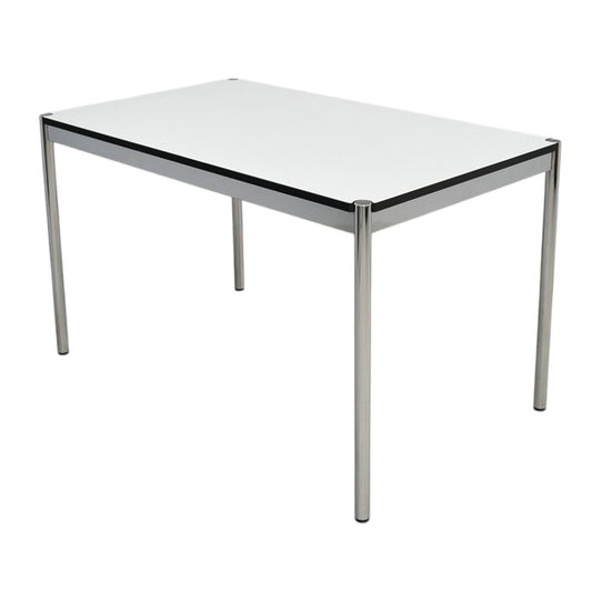 【中古】 USM Haller　ハラーテーブル　ホワイト　幅1250　2025050902【中古オフィス家具】