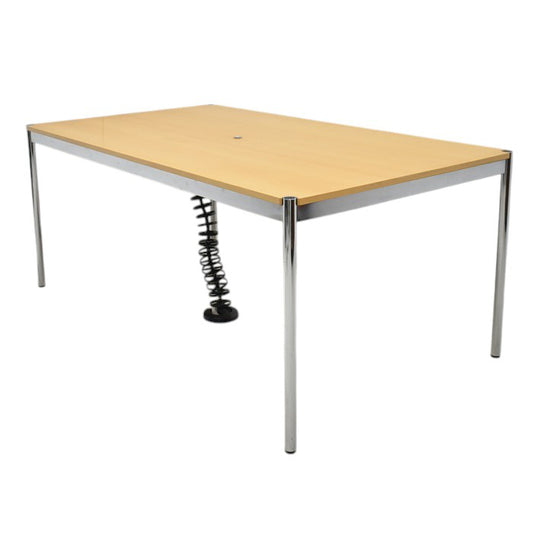【中古】USM Haller　ハラーテーブル　配線口　コード受　ケーブルガイド付　幅1750　2025051002【中古オフィス家具】