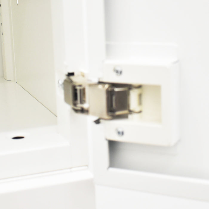 【中古】オカムラ　レクトライン　両開き上下セット　幅900　2025062501【中古オフィス家具】