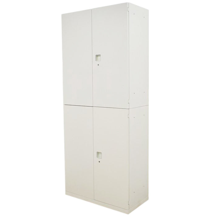 【中古】オカムラ　レクトライン　両開き上下セット　幅900　2025062501【中古オフィス家具】