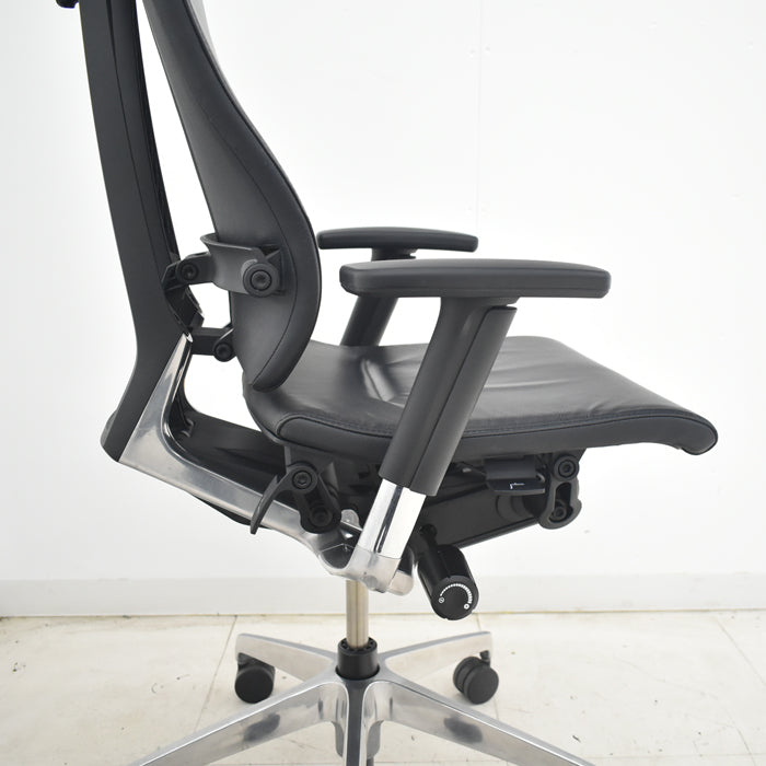 【中古】イトーキ　スピーナ　ヘッドレスト　可動肘　アクティブランバーサポート　ポリッシュ　2025070702【中古オフィス家具】