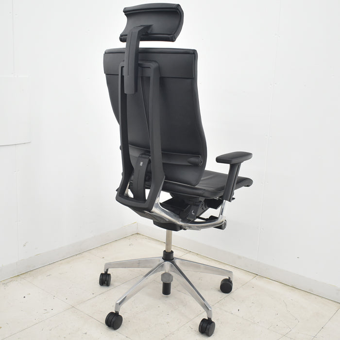 【中古】イトーキ　スピーナ　ヘッドレスト　可動肘　アクティブランバーサポート　ポリッシュ　2025070702【中古オフィス家具】