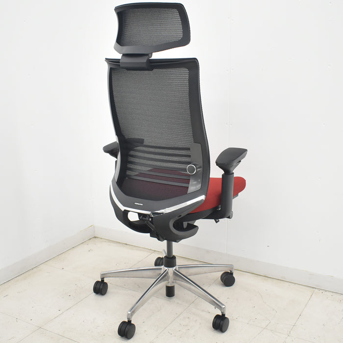 【中古】コクヨ　ベゼル　ヘッドレスト　可動肘　ウェブモーションサポート　2023年製　ポリッシュ　2025070704【中古オフィス家具】