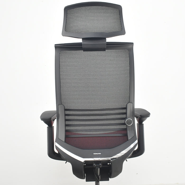 【中古】コクヨ　ベゼル　ヘッドレスト　可動肘　ウェブモーションサポート　2023年製　ポリッシュ　2025070704【中古オフィス家具】