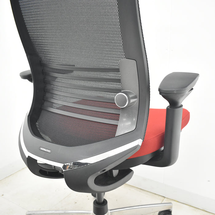 【中古】コクヨ　ベゼル　ヘッドレスト　可動肘　ウェブモーションサポート　2023年製　ポリッシュ　2025070704【中古オフィス家具】