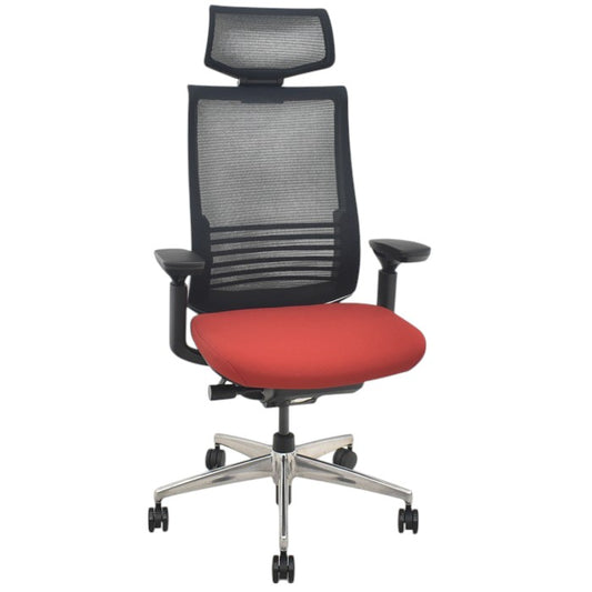 【中古】コクヨ　ベゼル　ヘッドレスト　可動肘　ウェブモーションサポート　2023年製　ポリッシュ　2025070704【中古オフィス家具】