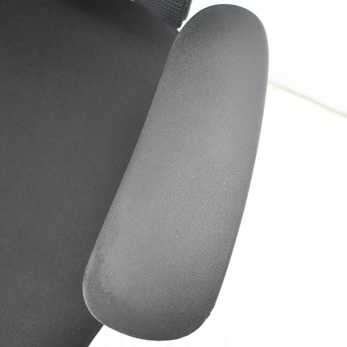 【中古】[難有]オカムラ　コンテッサ　可動肘　ランバーサポート　ポリッシュ　2025070803【中古オフィス家具】